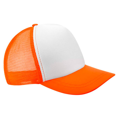 [GORRA TRUCKER NARANJA NEON] CAP 004 ON