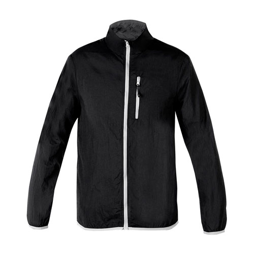 [CHAMARRA DEPORTIVA LIGERA YEOSU NEG T/M] CHM 015 N-M