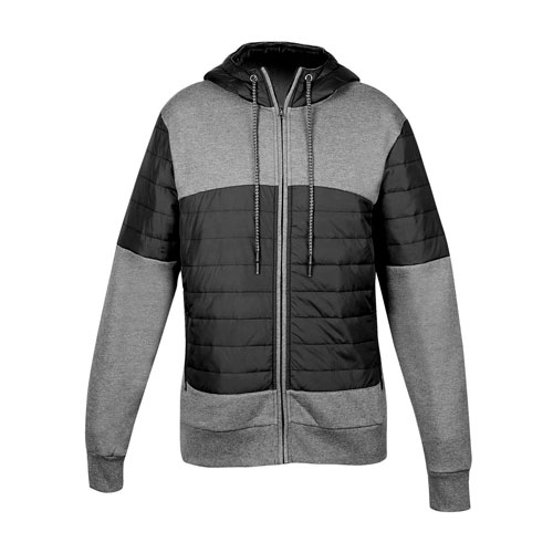 [CHAMARRA DURNSTEIN GRIS Y NEGRO TALLA CH] CHM 016 GN-S