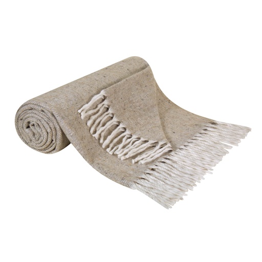 [FRAZADA LUNA BEIGE] COB 007 BE