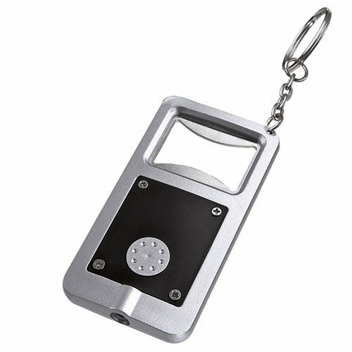 [LLAVERO DESTAPADOR C/LUZ STADIUM NEGRO] DPO 020 N