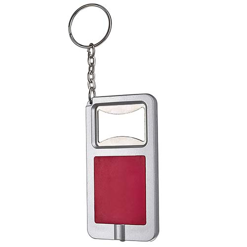 [LLAVERO DESTAPADOR C/LUZ STADIUM ROJO] DPO 020 R