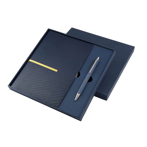 [SET DE LIBRETA ZLATNA AZUL] HL 9063 A