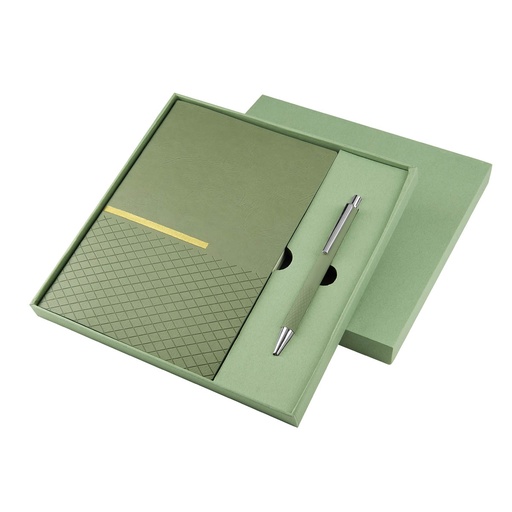 [SET DE LIBRETA ZLATNA VERDE] HL 9063 V