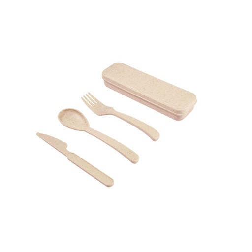 [SET DE CUBIERTOS THAI BEIGE] KTC 590 BE