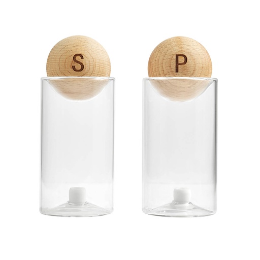 [SET DE SALERO Y PIMENTERO BENITO BEIGE] KTC 850 BE