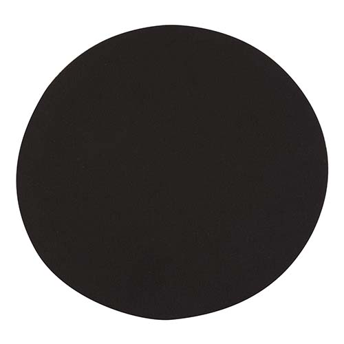 [MOUSE PAD REDONDO NEGRO] MOP 001 N