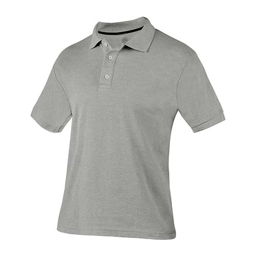 [PLAYERA POLO LUTRY GRIS TALLA M] PLY 009 G-M