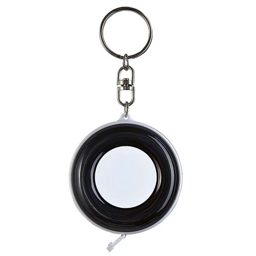 [LLAVERO FLEXÓMETRO WHEEL NEGRO] PRO 005 N