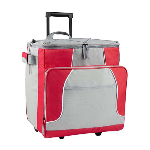 [HIELERA TROLLEY OSLO ROJO] SIN 063 R