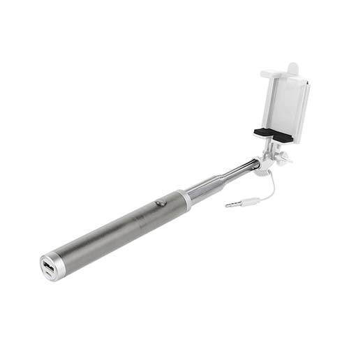 [SELFIE STICK SURNA GRIS METÁLICO] SLF 004 G