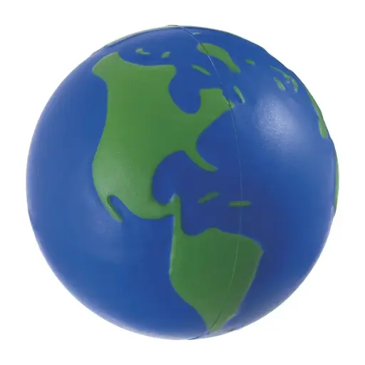 [PELOTA ANTI-STRESS MUNDO] SOC 013 W