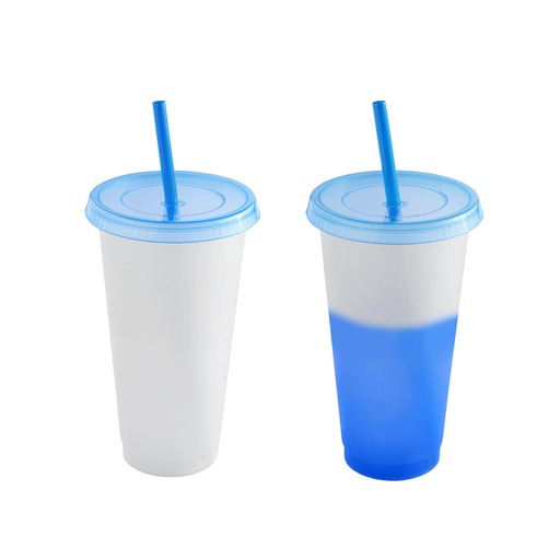 [VASO BLUR AZUL] TMPS 237 A
