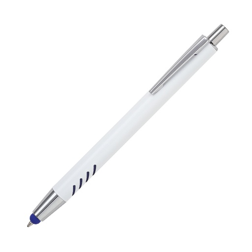 [Bolígrafo de aluminio blanco Forli.] BL-129A