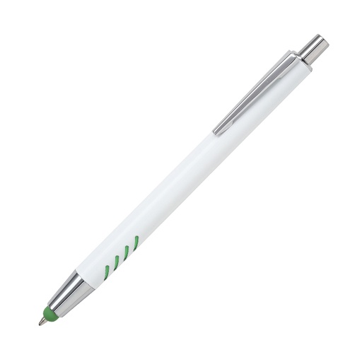 [Bolígrafo de aluminio blanco Forli.] BL-129V