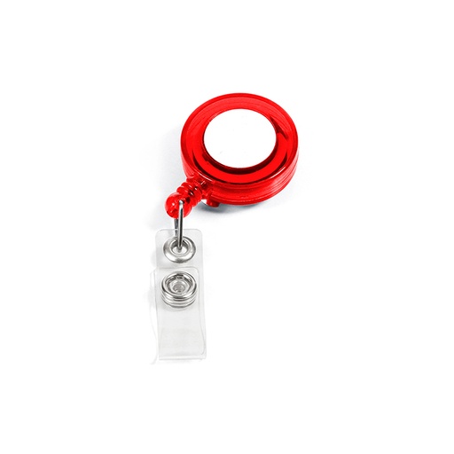 [Porta gafete translúcido.] DK-052R