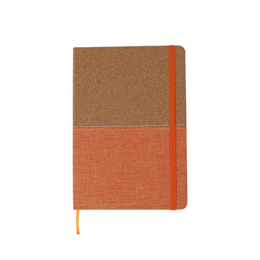 [Libreta corcho bi tono.] LB-062O