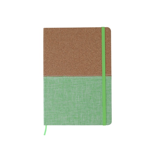 [Libreta corcho bi tono.] LB-062V