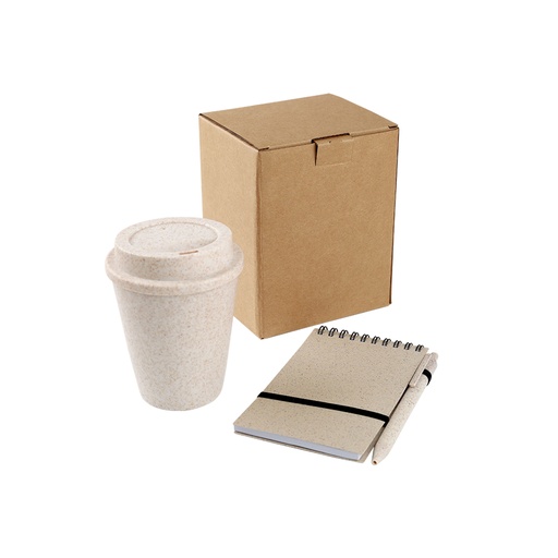 [Set de vaso y libreta Orizaba.] ST-024BE