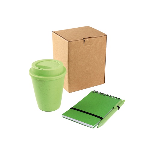 [Set de vaso y libreta Orizaba.] ST-024V