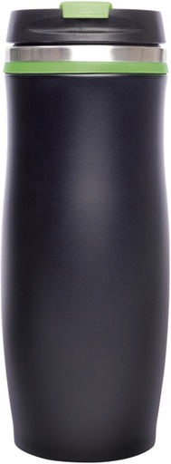 T456 NEGRO Y VERDE MANZANA