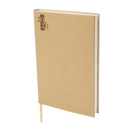 [AGENDA DIARIA CLÁSICA 2026 BEIGE] AGD 026 BE