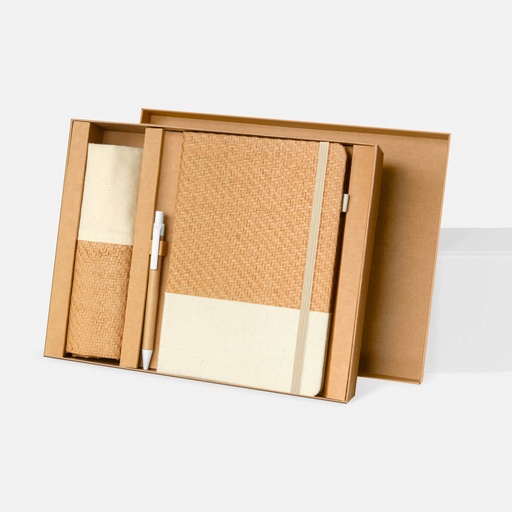 [SET ECOLÓGICO BIOSET BEIGE] SET 027 BE