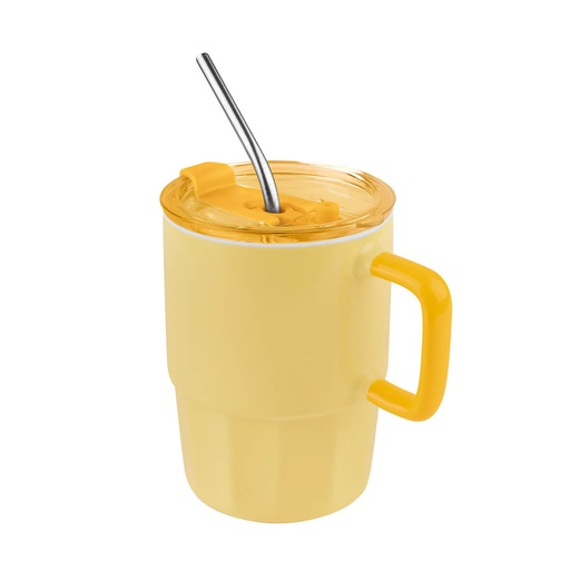 [TAZA CORALINE AMARILLO] TAZ 067 Y