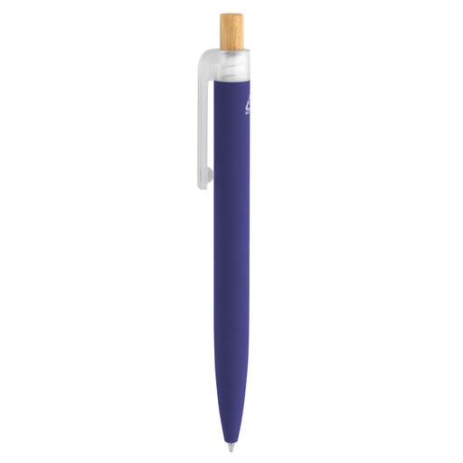 [Bolígrafo aluminio reciclado y bambú BALU] BP325 ROYAL BLUE