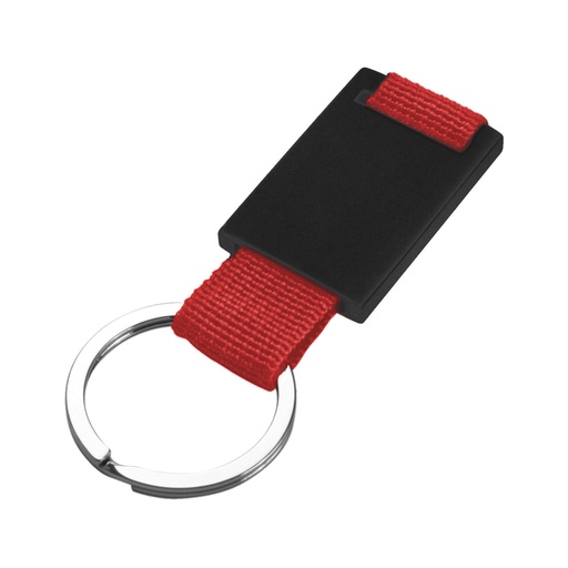 [Llavero SPORT DAY] T716 NEGRO Y ROJO