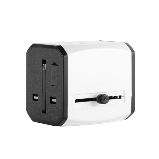 [Adaptador universal TRAVIS] T722 BLANCO Y NEGRO
