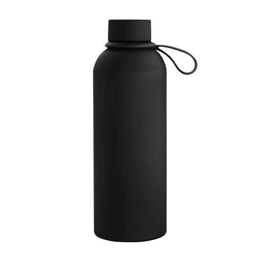 [Botella térmica RUBBY] T730 NEGRO