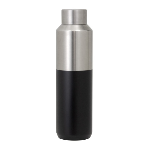 [Botella térmica DASH] T744 NEGRO Y PLATEADO