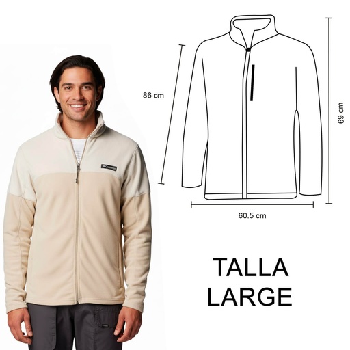 [COLUMBIA] BASIN TRAIL BEIGE-LARGE