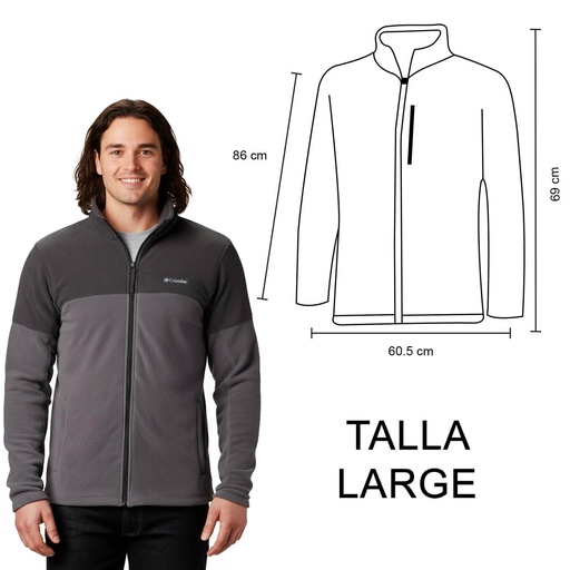 [COLUMBIA] BASIN TRAIL GRIS-LARGE