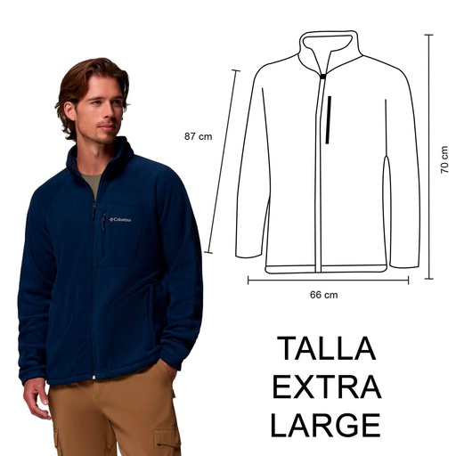 [COLUMBIA] FAST TREK AZUL-XL