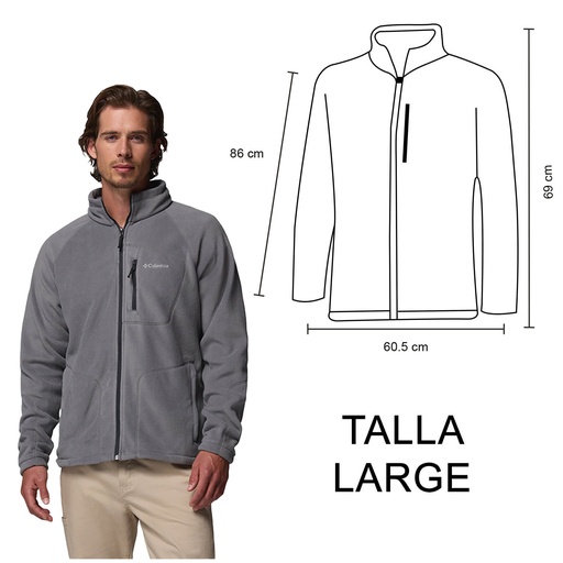 [COLUMBIA] FAST TREK GRIS-LARGE