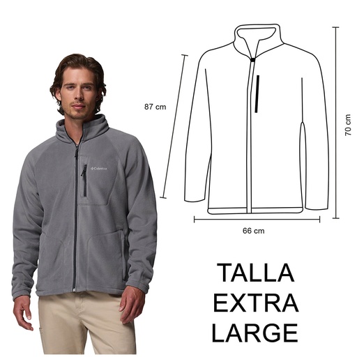 [COLUMBIA] FAST TREK GRIS-XL