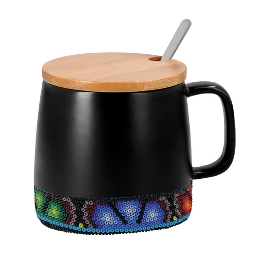 [FRIDA] HO 026 HUICHOL NEGRO